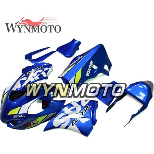 Racing Fiberglass Complete Blue Fairings Kit For GSXR1000 2017 2018 2019 17 18 19 Fiberglass Bike Bodywork Kit