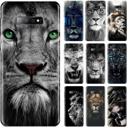Lion tiger animal cool Phone Case Cover Fundas For Samsung Galaxy S5 S6 S7 S8 S9 S10 S10e S20 edge plus lite