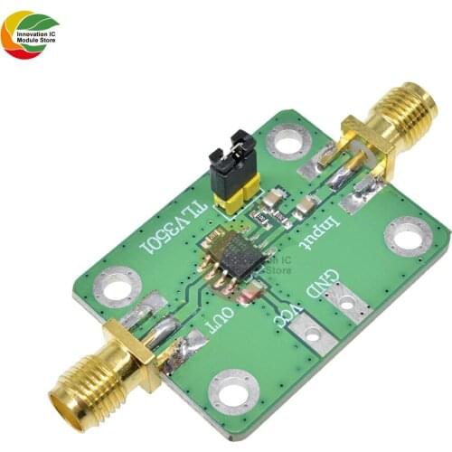 TLV3501 Single Channel High Speed Comparator Frequency Meter Front Shaping Module Frequency Counter SMA Female Head 2.7-5V DC