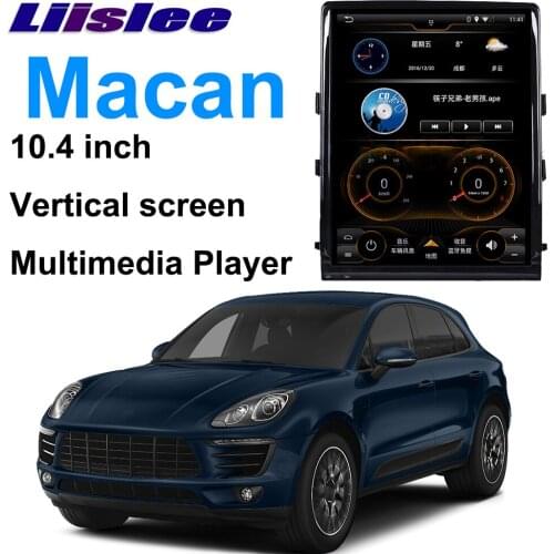 LiisLee Car Multimedia GPS Audio Hi-Fi Radio Stereo For Porsche Macan 95B 2014~2018 Original PCM3.1 Style Navigation NAVI