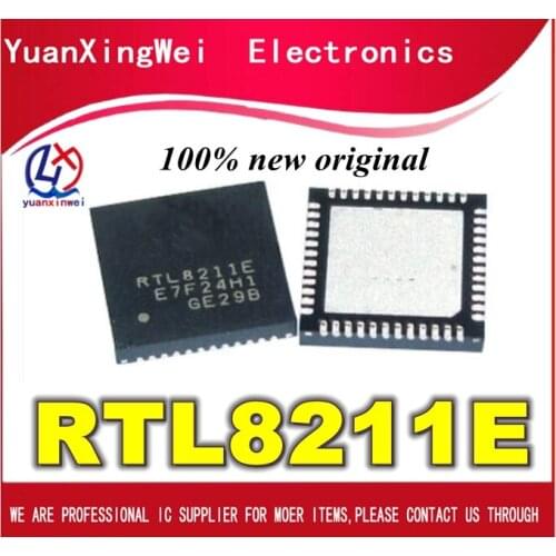Free shipping 10pcs/lot RTL8211E RTL8211 QFN-48 Chipset New original