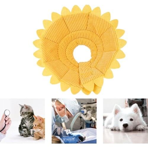 Cat Dog Neck Cover Anti-bite Collar Pet Puppy Neck Protect Circle Feeding Medicine Postoperative Recovery Daily Use Cat Supplies