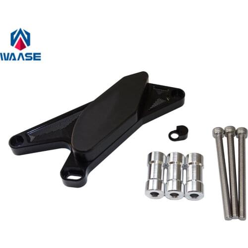 Waase For Suzuki B-King GSX1300 2008 2009 2010 2011 2012 Left Side Engine Crash Pads Frame Slider Protector