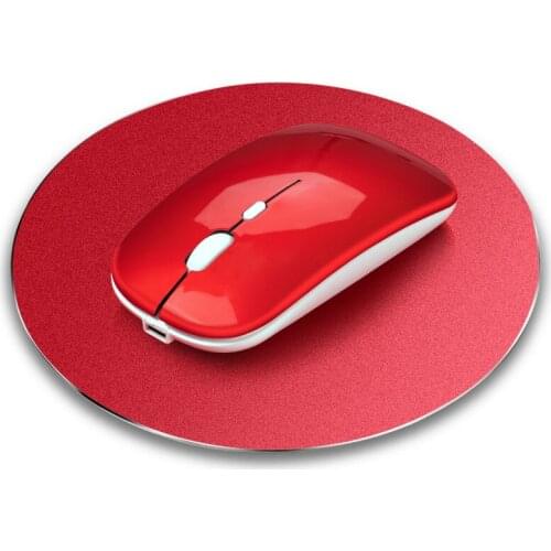 Rechargeable Wireless Bluetooth Portable Dual-mode Mouse Four-way Scroll Wheel 4 Button Optical Mouse For Notebook Computers