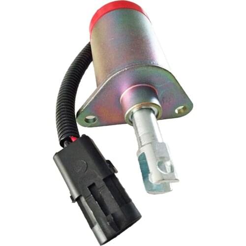 Solenoid RE526570 for John Deere 2.4L 2.4 4024TF TF270 4024 3.0L 3.0 Engine Four-Wheel Drive Loader