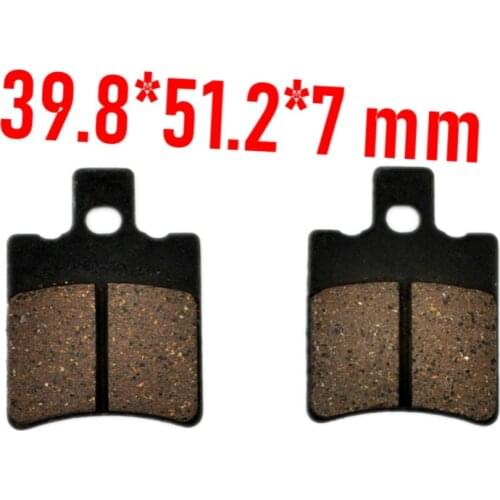 Motorcycle Brake Pad for Honda SFX50 SH50 SKY50 SXR50 X8R 50X SH100 Scoopy Yamaha YN50 NEO Naked 50 Zuma Maxter 150