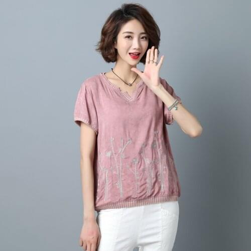 Vee Top Women's Loose T-Shirts