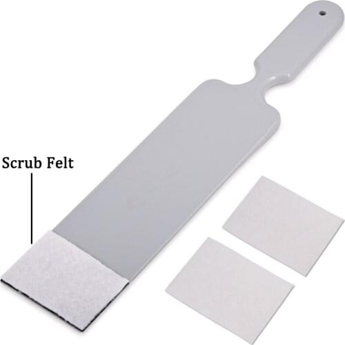 EHDIS Long Handle Vinyl Squeegee Window Tint Wrapping Felt Scraper Snow Shovel Remover Tool Water Wiper Spatula For Car Cleaning
