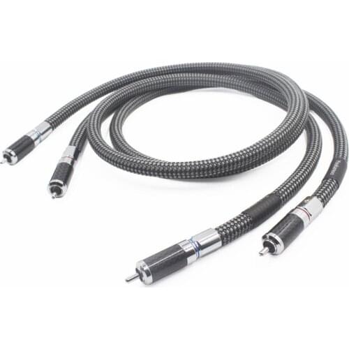 Youkamoo [Big RCA] 8N OCC + Silver Plated Audio interconnect Cable (Pair)
