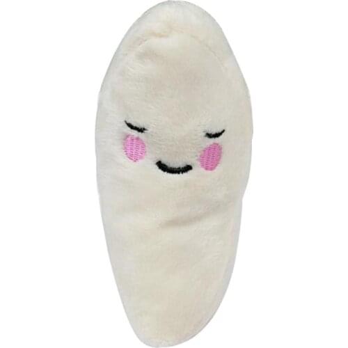 Legendog 1pc Moon Shape Dog Toy Anti-Biting Sound Dog Squeaky Toy Plush Puppy Toy Pet Chewing Toy Pet Supplies Dog Favors