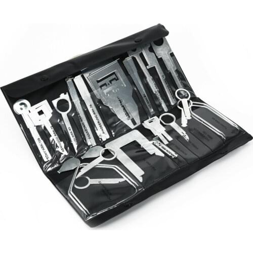 38Pcs Metal Automobile Interior CD Radio Stereo Repair Removal Release Tool Kit