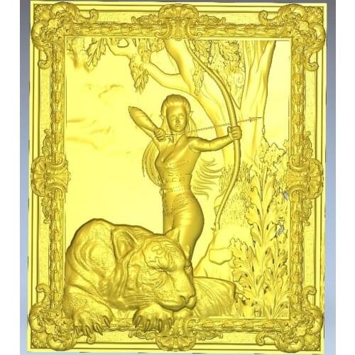 3d model Panno_P60 relief for cnc in STL file format