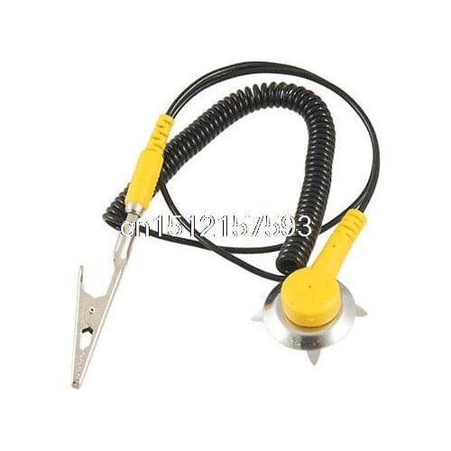 Anti Static Alligator Clip Nail Claw Earth Wire Grounding Cable