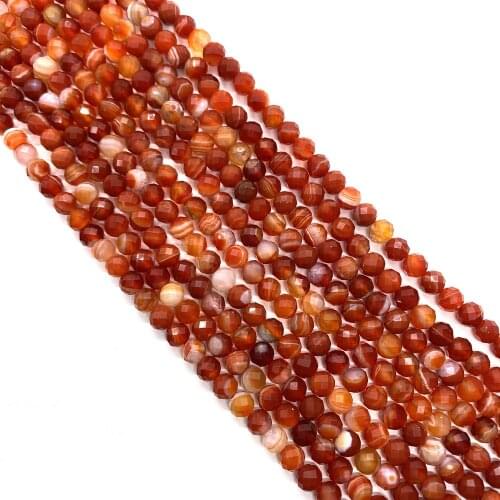 Natural Stone Beads Sandstone Crystal Agate Beads Jewelry Making Handmade DIY Bracelet Necklace Jewelry Exquisite Creative Gifts