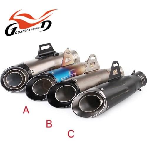 61MM Slip on For BWM S1000R 2010-2016 S1000RR 2010-2014 Motorcycle Exhaust Escape Muffler Modified DB Killer