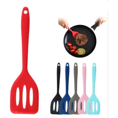 Egg Fish Frying Pan Spatula Scoop Fried Shovel Silicone Turners Cooking Utensils Kitchen Tools Cooking Accessories Gadgets