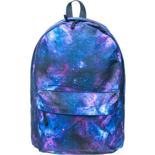 Blue Starry Sky Printing Fashion backpack school bags for boys Backpack For Teenager Kids school backpack