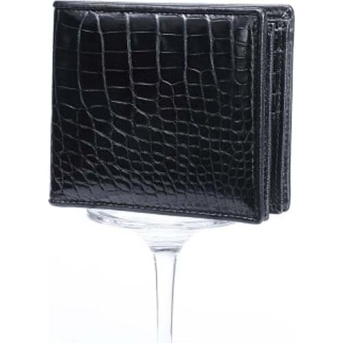 Baoduli Thailand crocodile men wallet men wallet business Genuine crocodile leather Brief paragraph male bag More screens