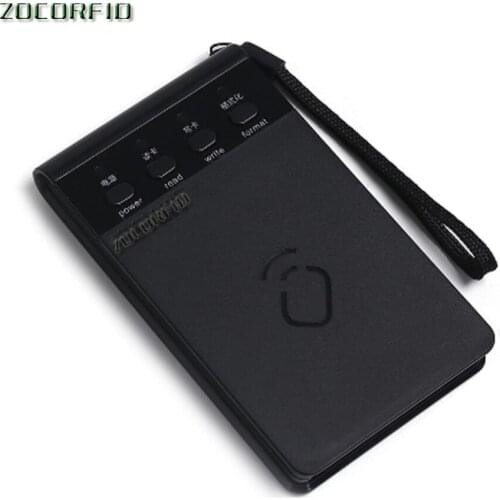 NFC RFID Reader Writer Copier Duplicator IC/ID with USB Cable for 125Khz 13.56Mhz Cards with lithium battery