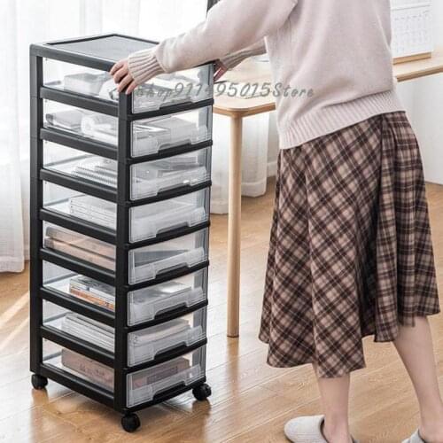 Office File Classification Storage Cabinets Desk File Cabinets Desktop A4 Data Storage Cabinets Mobile Multi-layer Drawer Storag