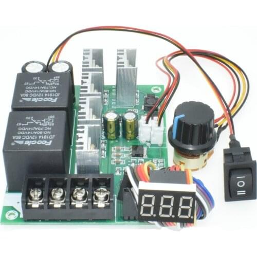 PWM DC Motor Speed Controller Brushed Reducer 40A 12V24V36