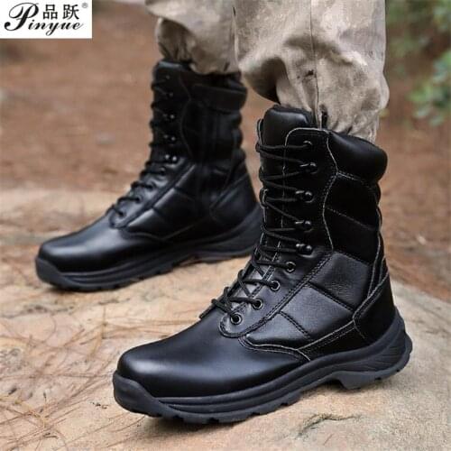Outdoor Army Boots Mens Military Black Tactical Boot Shoes Autumn Combat Winter Mens Ankle Boots Botas Militar Tacticos Zapatos