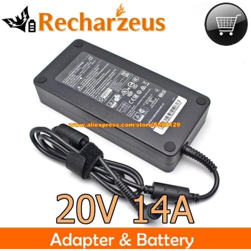 Sunshine A280A005P Chicony A18-280P1A High Powe Adapter For MSI GP76 GE66 GE76 11UH-245 Ge76 Raider 20V 14A 280W Power Supply