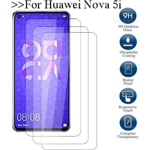 3pcs glass nova 5t Tempered glass for huawei Nova 5t screen protector glas for huawei huwei Nova 5t 5 t t5 protective film 6.26
