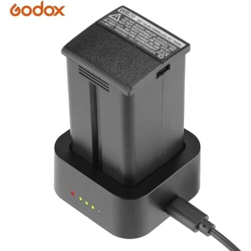 Godox UC29 USB Charger DC 5V Input DC 8.4V Output with tpye-c Cable for Charging WB29 Battery of AD200 AD200Pro Battery