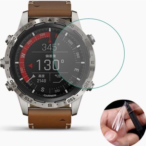 Soft TPU Clear Protective Film For Garmin MARQ Adventurer/Athlete/Driver/Captain/Aviator/Commander Watch Screen Protector Cover