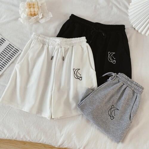 Harteen Vetement Femme 2021 Summer New Korean All-Match Shorts High Waist Sports Casual Short Femme Women Pantalones De Mujer