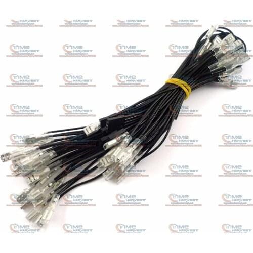 1 set wire for 2 player USB Encoder connect Button joystick GND Wires with terminal connection control connecting cable