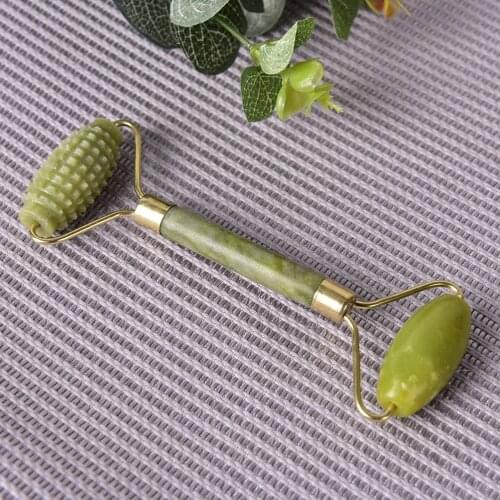 1pcs Anti Wrinkle Healthy Face Body Head Foot Massage Tool Jade Facial Massage Roller Face care