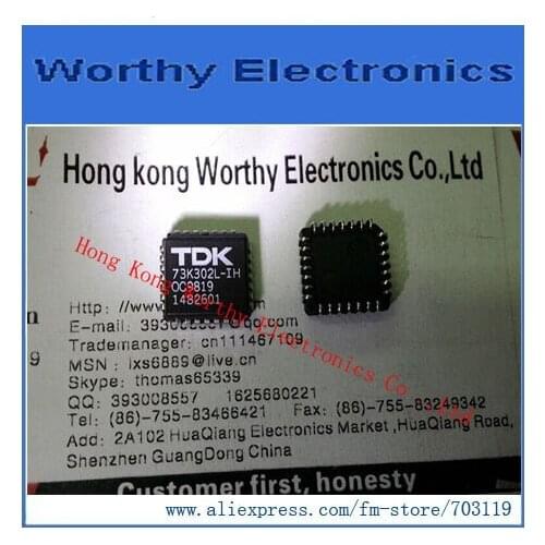 10PCS/LOT 73K302L-IH 73K302L IH PLCC