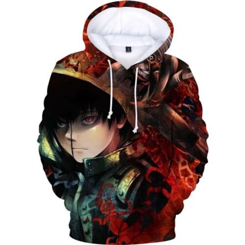 2021 Classic Anime Tokyo Ghoul 3D Hoodies Hot Slae Sweatshirts Japanese Style Men Women Kids Fashion Tops Harajuku Men Clothing