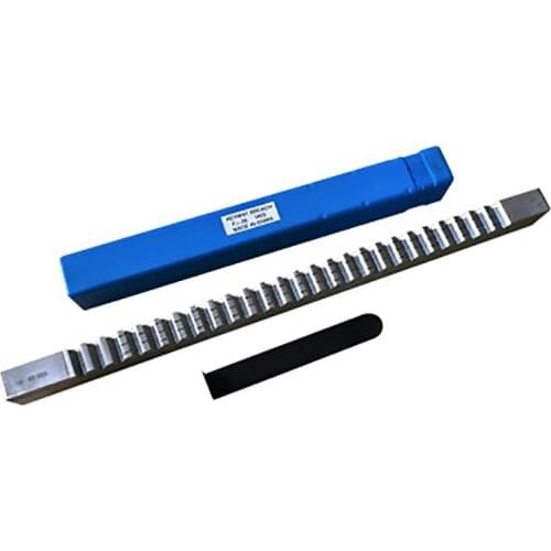 25mm HSS F Push-Type Keyway Broach with Shims American Push Knife Metric Sized CNC Keyway Cutting Tools