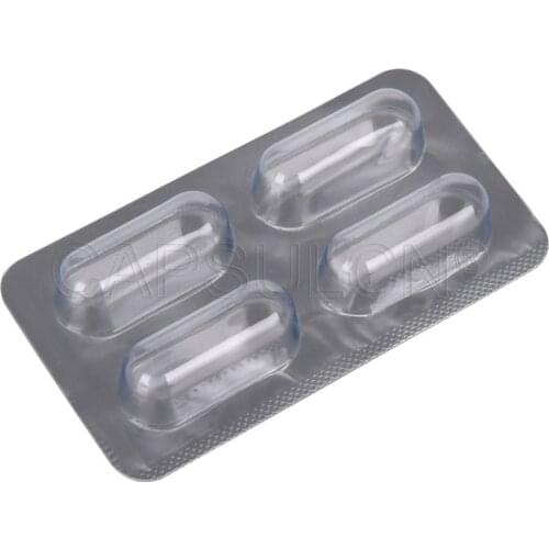 330 pcs/ carton for (size 00#) Capsule Blister, Capsule Blister Packing Sheet For Capsule with 4 holes