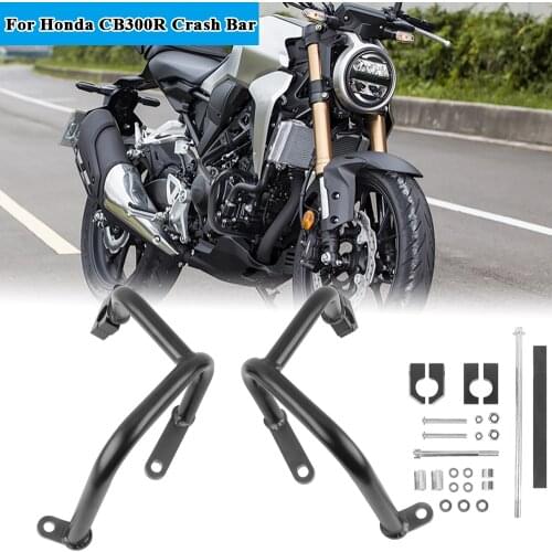 Crash Bars for Honda CB300R 2018 2019 2020 Highway Lower Engine Guard Bumper Body Frame Falling Protector Motorcycle Accessories