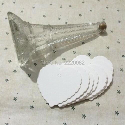 Free shipping 300 pcs a lot 6.5x6cm DIY blank heart shape kraft paper tags/gift decorated card/baking price tags/clothing tags