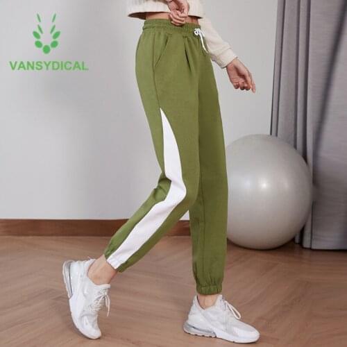 Brand Workout Jogging Sweatpants Women Cotton Sports Running Yoga Pants Autumn Winter Thicken Fitness Training Trousers Female