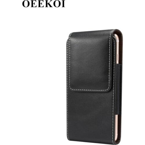 OEEKOI Artificial Sheepskin Pattern Belt Clip Pouch Case for Samsung Galaxy A8 Plus/On Max/S8 Plus/C7 Pro/A7 2017/A8 2016/C7/A8