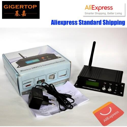 Cheap Price Sample 2.4G Wireless DMX512 Transmitter & Receiver wireless DMX Console DMX Kit Fast transfer the signal RF Antenna