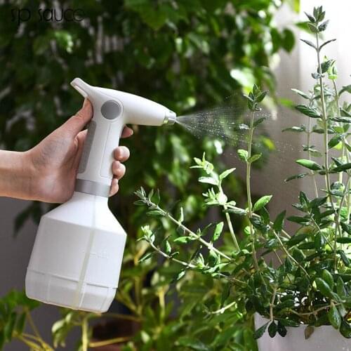 1000ml Electric Sprayer Portable Rechargeable Flower Plant Watering Can Pot Alcohol Disinfectant Spray Bottle Garden Tools