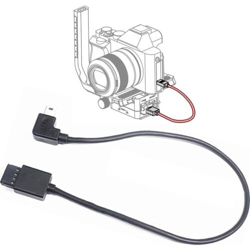 MCC to Mini USB Ronin-S Multi-Camera Control Cable for DJI Ronin S & Canon 5D Mark III / 6D II / 80D 70D 77D 800D as MCC-Mini