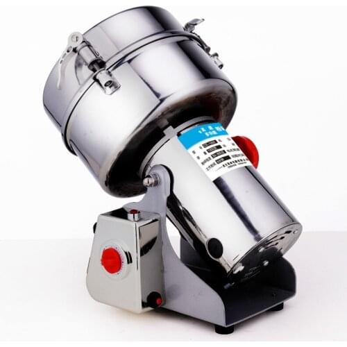 Coffee Grinders Commercial 2000 grams of stainless steel swing medicine grinder mill powder small machine super fine NWE