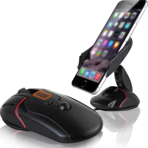 Creative Mouse Design Car Mobile Phone Holder Suction Foldable Dashboard Windshield GPS Stand for Xiaomi Huawei iPhone