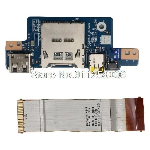Laptop USB Board For Lenovo For Ideapad Y700 Y700-17 Y700-17ISK 5C50K37661 NS-A543 DA30000FK30 With Cable New