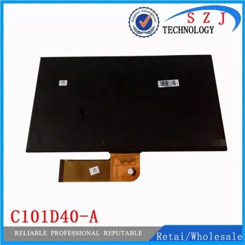 Original 10.1'' inch C101D40-A LCD display Inner Screen Panel Digiziter For Tablet PC Replacement Free shipping