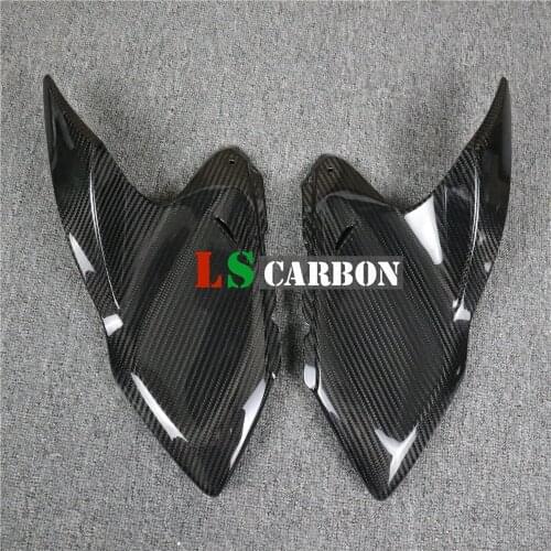 Fuel Tank Front Side Panels For Kawasaki Z1000/ Ninja 1000 2014+ Full Carbon Fiber Motorcycle Accessories