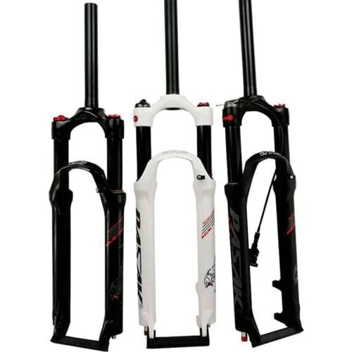 Pasak Mtb Air Fork 26 27.5 29 Mountain Bike Suspension Forks Air Damping Line Remote Manual Control RL HL 28.6mm 1 1/8